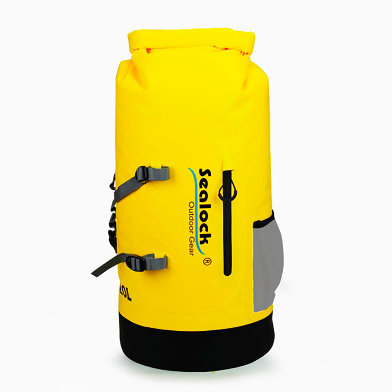 20L / 28L Roll Top vedenpitävä reppu, jossa edessä vedenpitävä tasku